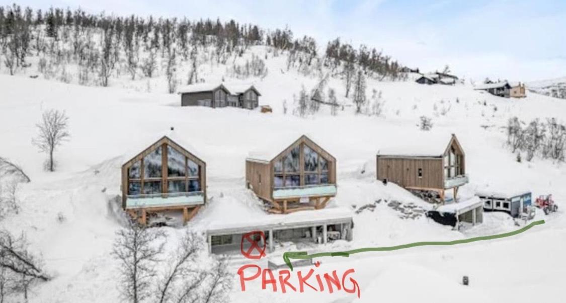 Flygende Utsiktshytte Med Magisk Utsikt Sogndal Esterno foto